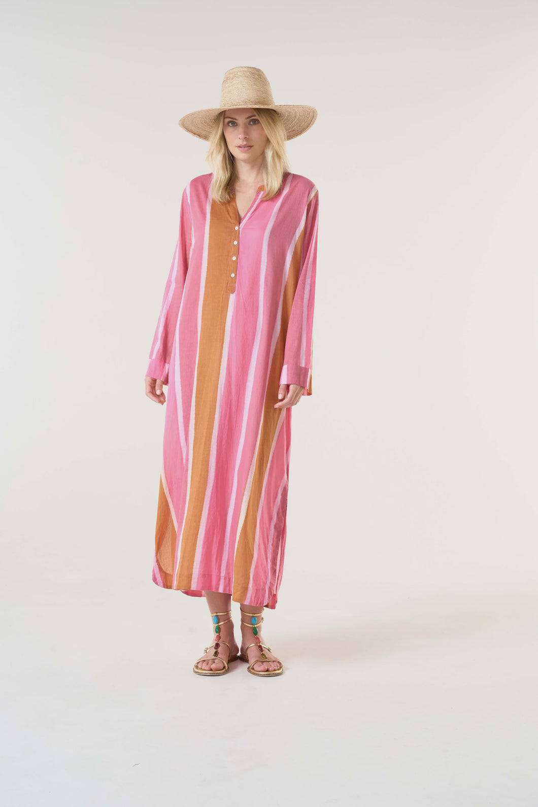 BAZAAR STRIPE - MOROPCCAN STRIPE PINK