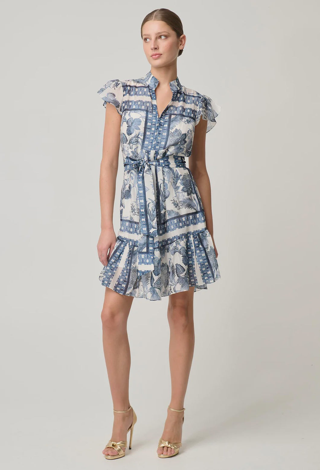 MARTINIQUE COTTON SILK DRESS